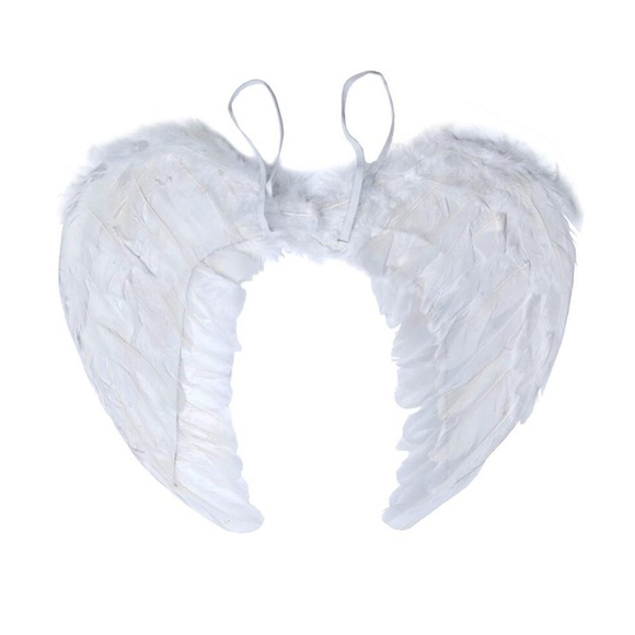 Fairy Angel Devil Feather Wings for Girls Costumes - Picture 3 of 8